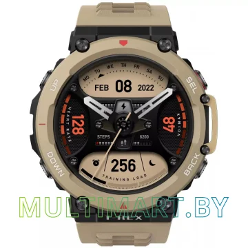 Умные часы Amazfit T-Rex 2 (пустынный хаки)